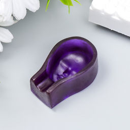 Молд пластик «Фактура головы», 5×3 см, МИКС