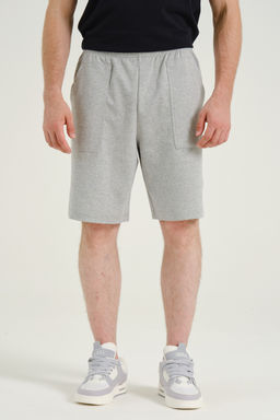 Шорты трикотажные Серый