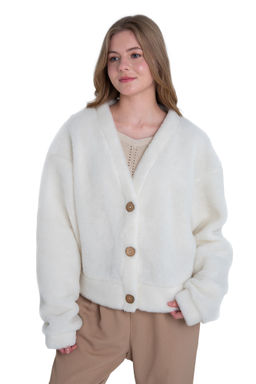 Кардиган КОРОТКИЙ ТЕДДИ - Woollamb фото 36