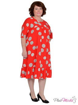 Платье Модель №632 размеры 44-84 - Plusmoda фото 4