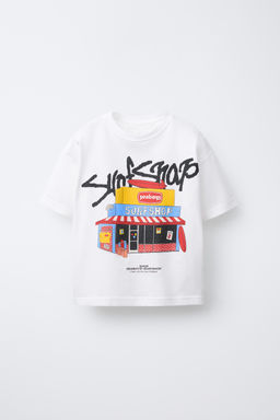 SURF SHOP PRINT T-SHIRT