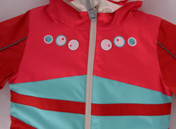 Горнолыжный костюм детский Valianly красного цвета 9006Kr  фото 23