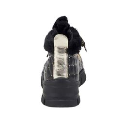 Полусапожки, черно-золотистые - Heine фото 5