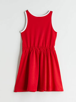 Bisiklet Yaka K?z ?ocuk Elbise