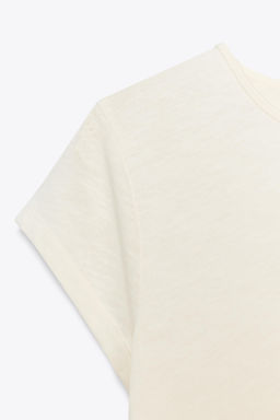 RUSTIC SHORT SLEEVE T-SHIRT - Zara фото 3