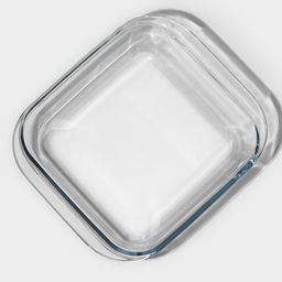 Форма для запекания Доляна Лазанья, 1.1 л, 21.518.55.5 см, квадратная, жаропрочное стекло, прозрачная  фото 3