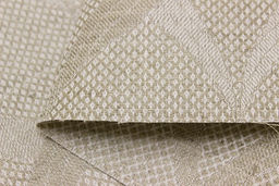 Полульняной жаккард Косы цв.суровый, ВИД2, ш.1.9м, лен-51%, хлопок-49%, 210гр/м.кв - Купава фото 5