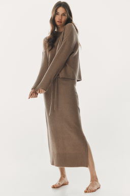 Falda de punto con cord?n de ajuste - H&m фото 2