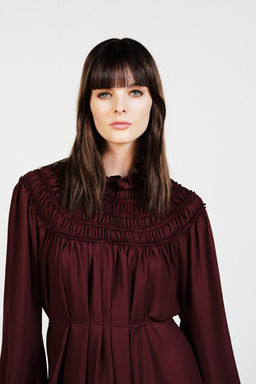 Vestido con canesu fruncido - H&m фото 2