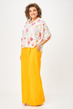 Костюм ANDINA CITY 9071-25 белый/желтый  фото 3