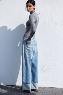 Baggy Wide Low Jeans - H&m фото 3