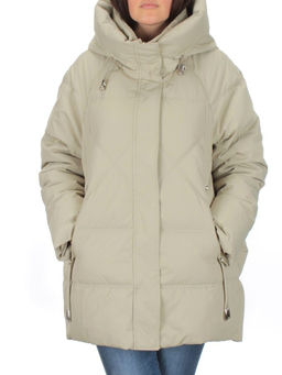 H23-683 OLIVE Куртка зимняя облегченная женская (150 гр. холлофайбер) - Фабричный китай фото 2