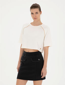 Ekru Comfort Fit Sweatshirt