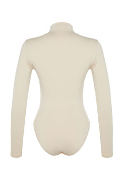 TRENDYOLMILLA Haki Buzgu Detayl? Dik Yaka C?tc?tl? Esnek Orme Body TWOAW24BD00014  фото 8