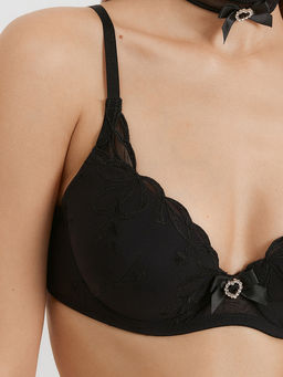 Infinity / Бюстгальтер T-Shirt жен. Ossy черный - Infinity Lingerie фото 4