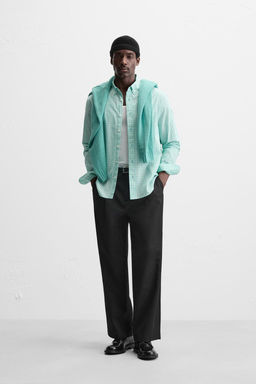 TEXTURED CHECK SHIRT