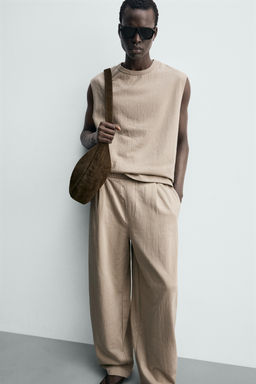 PANTAL?N REGULAR FIT T?CNICO / Gris - Zara фото 5