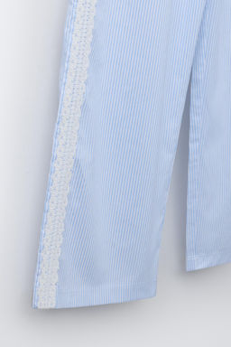 6-14 A?OS/ PIJAMA OSITO RAYAS / Azul - Zara фото 7