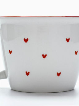 Кружка чайная керамическая Любовь в деталях, 400 мл, ручная работа
