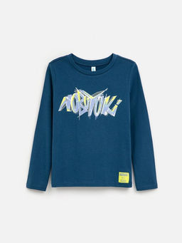 ACOOLA / Джемпер детский для мальчиков Abu холодный синий  фото 2