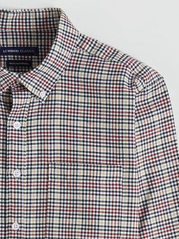 Regular Fit Ekose Erkek G?mlek