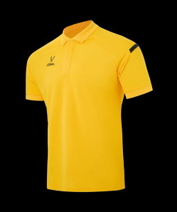 Поло JOGEL CAMP 2 Poly Polo, желтый/черный