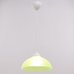 Люстра BayerLux «2211/1», 1×15 Вт Е27, салатовый, d=29 см, h=60 см