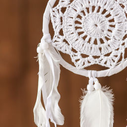 Ловец снов «Чистота», 0.7×12×40 см, белый