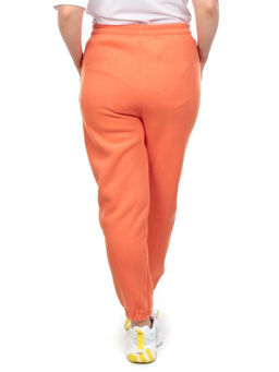 09 ORANGE Брюки спортивные женские на флисе (100% хлопок) 7986