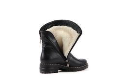 Ботинки EDART 233.brook4.black/шерсть