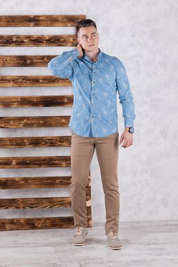 рубашка 
 17.2527-MAVI - Tricko фото 8