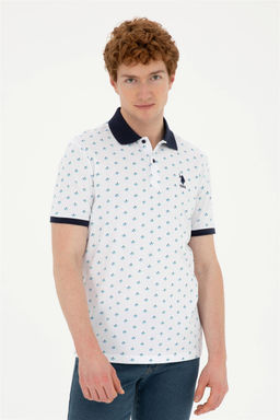 U. S. Polo Assn / Мужская белая футболка