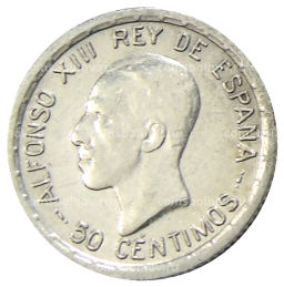 50 сентимо 1926 года Испания