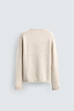 WOOL BLEND BUTTONED JUMPER - Zara фото 8