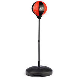 Игровой набор "Бокс- Чемпион" стойка 90-120см+перчатки