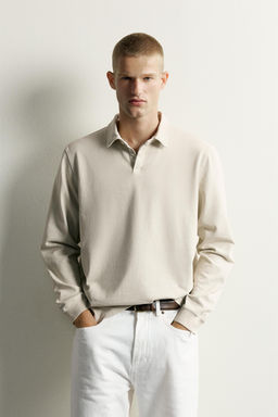 SUDADERA POLO LIGERA REGULAR FIT / Arena - Zara фото 2