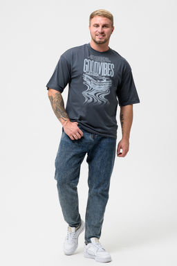 Футболка мужская 8507/1 оверсайз