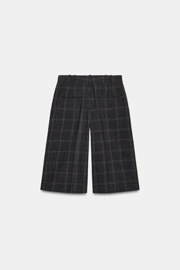 ZW COLLECTION CHECK BERMUDA SHORTS - Zara фото 6