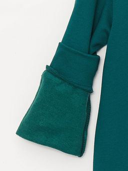 Bisiklet Yaka Bask?l? Uzun Kollu Erkek ?ocuk Sweatshirt - Waikiki фото 2