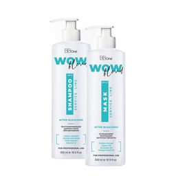 Набор WOW Blond After Bleaching (Шампунь 500мл + Маска 500мл) - Bbone фото 2