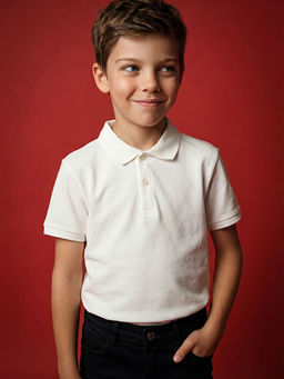 Polo Yaka Erkek ?ocuk Pike Ti??rt