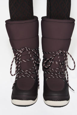 SKI COLLECTION LACE-UP ANKLE BOOTS