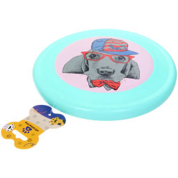 Фрисби - игрушка резиновая "Мр. Джек", цвет зеленый, 23см (лейбл)