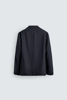BLAZER RELAXED FIT ESTRUCTURA / Marino - Zara фото 8