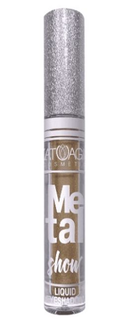 Latuage Тени для век жидкие "Metal show" №715 золотой метталик