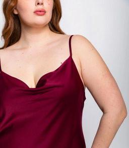 Платье #БШ2419, бургунди