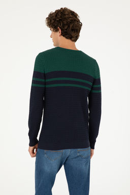 Мужской темно-синий свитер Неожиданная скидка в корзине - U.s. polo assn фото 16
