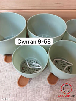 Кашпо с автополивом, 5 штук