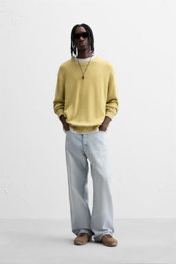 TEXTURED WASHED SWEATER - Zara фото 10