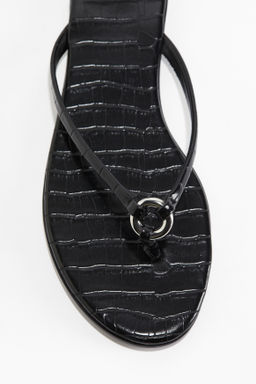 Chancletas con anilla decorativa - H&m фото 2